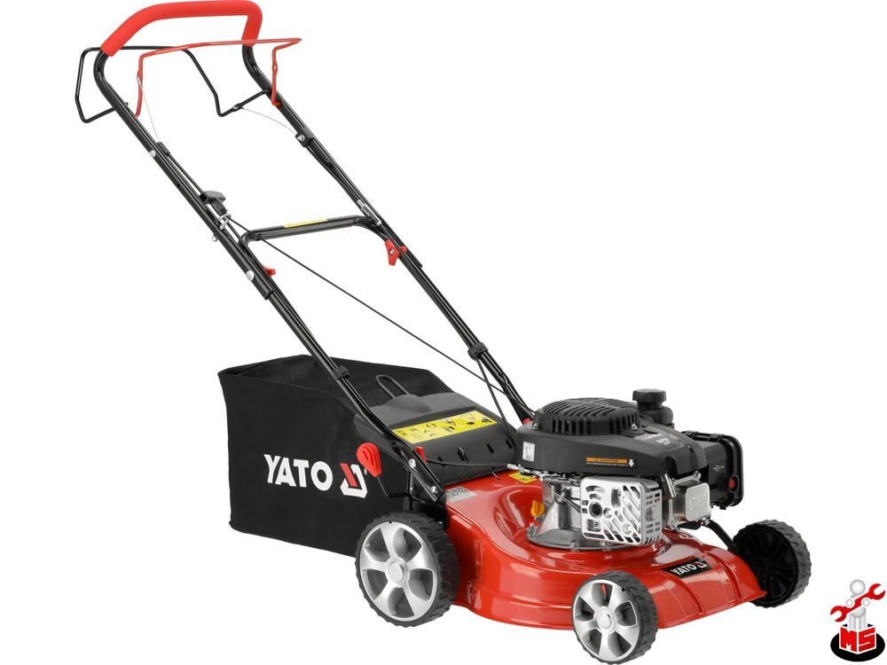 Masina de tuns iarba pe benzina, Yato YT-85521, Loncin, LC1P65FE-3